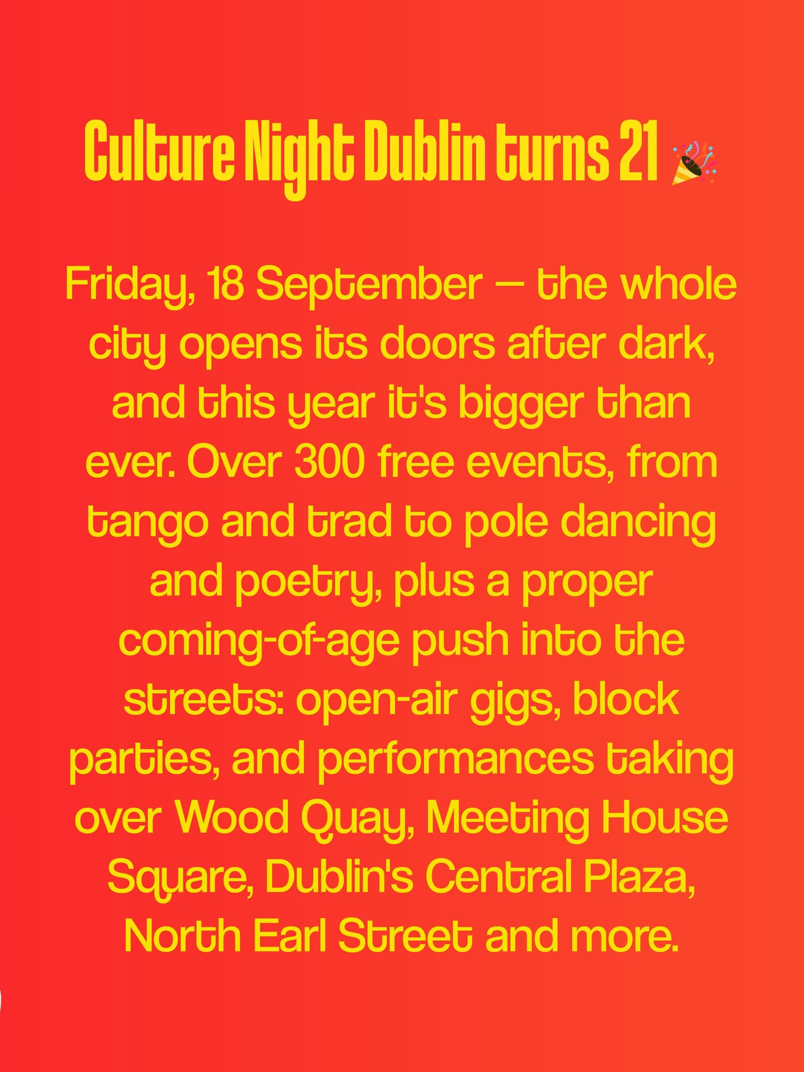 Culture Night Launch — photo 1