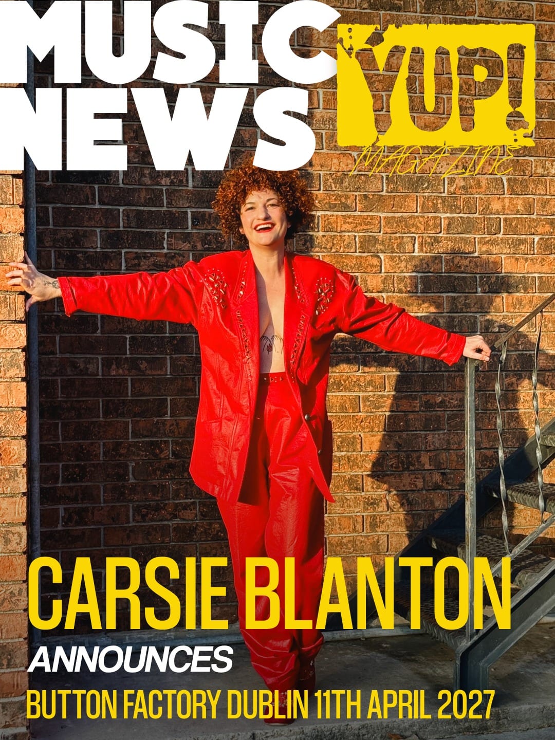 Carsie Blanton announces Button Factory show for 11th April 2027 — photo 1