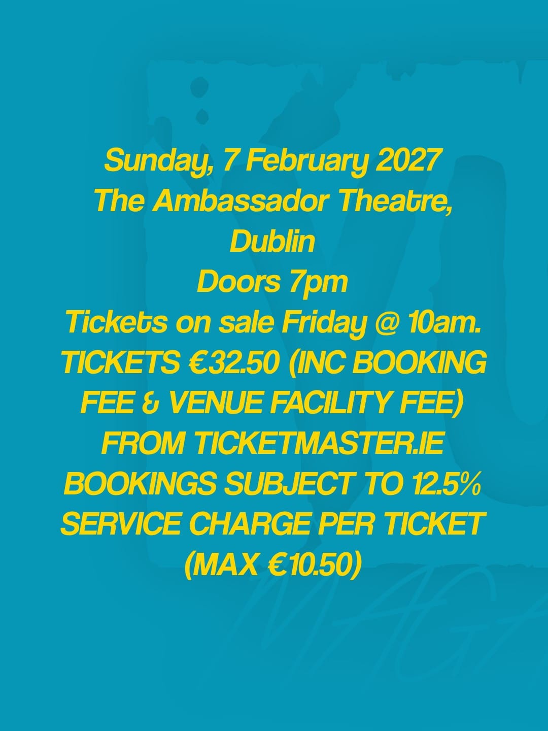 China Crisis announce Ambassador Theatre Dublin show for 7th February 2027 — photo 6