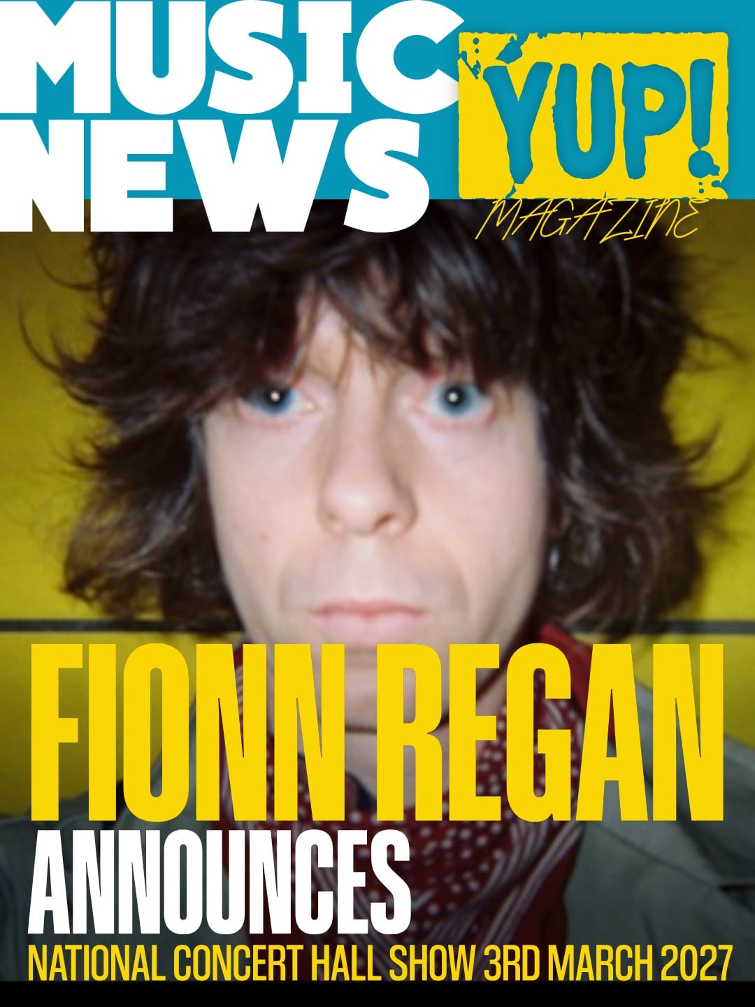 Fionn Regan announces National Concert Hall show for 3rd March 2027 — photo 1