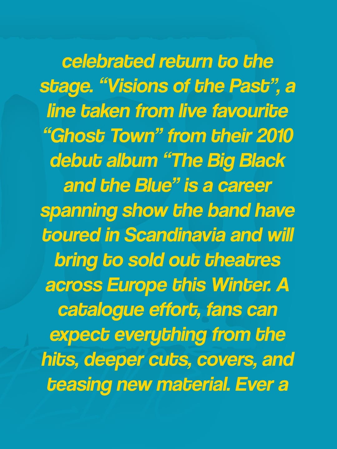 First Aid Kit announce 3Olympia Theatre show for 18th January 2027 — photo 3
