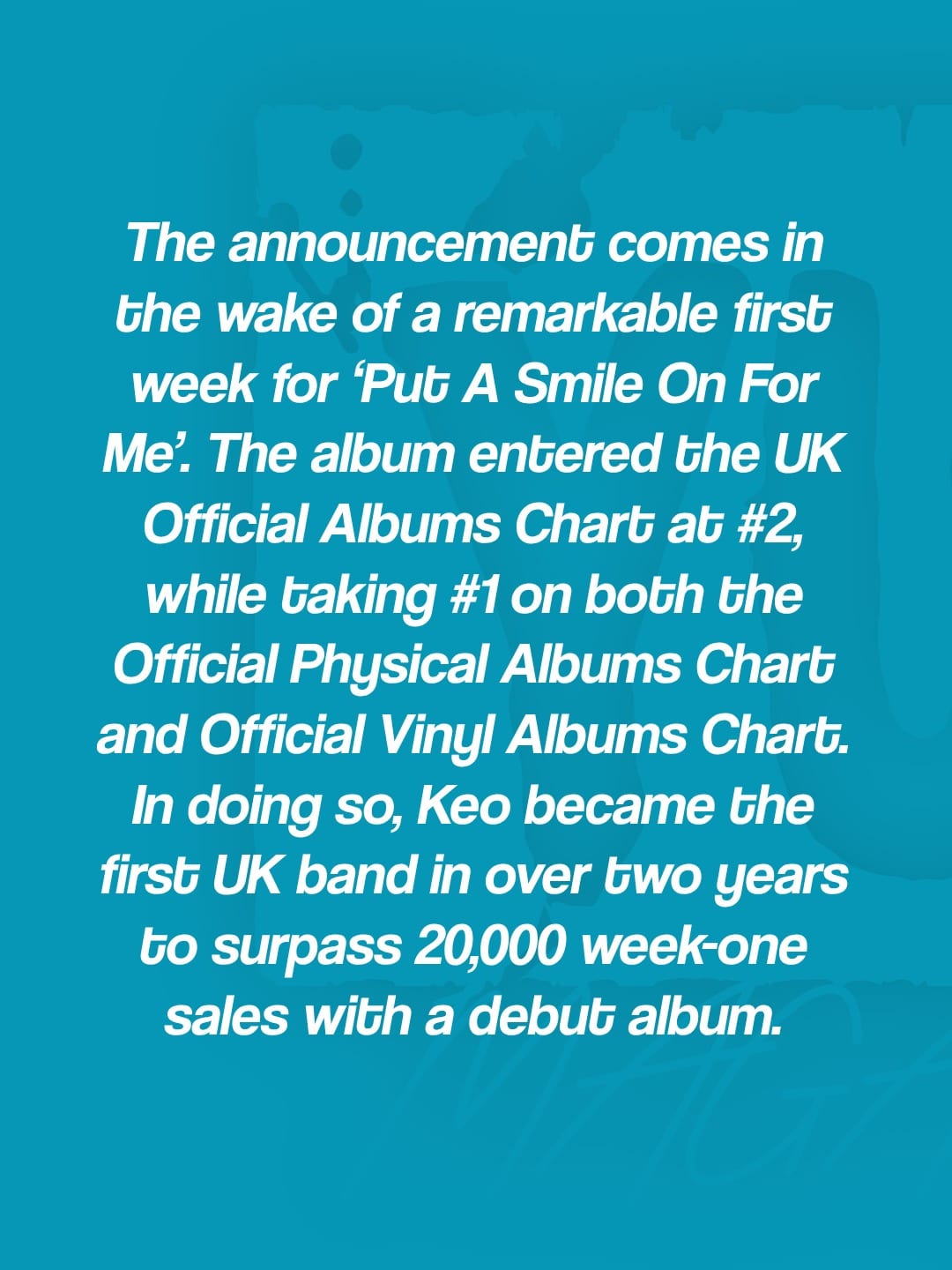 KEO announce 3Olympia Theatre show for 16th March 2027 — photo 4