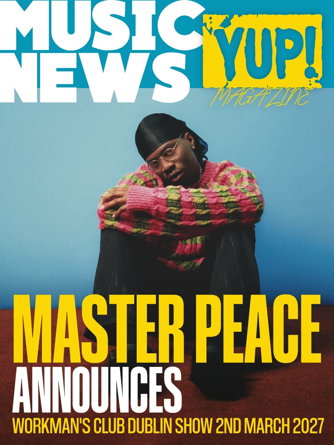 Master Peace announces Workman's Club Dublin show for 2nd March 2027 — photo 1