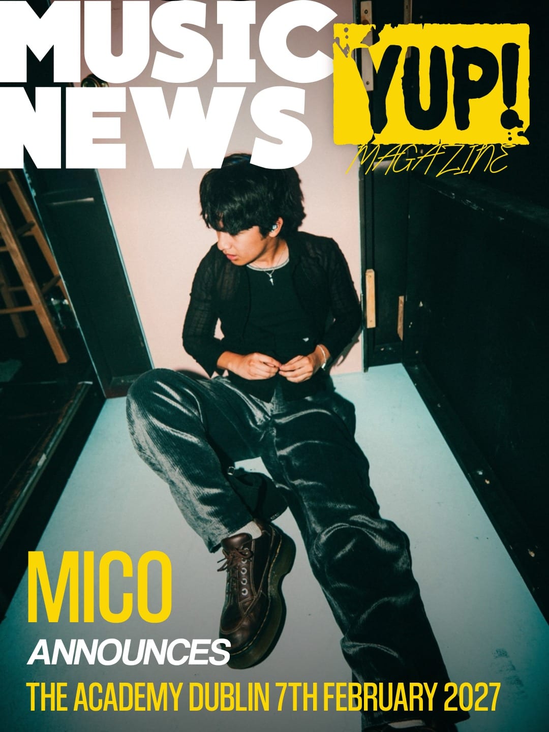 MICO announces The Academy Dublin show for 7th February 2027 — photo 1