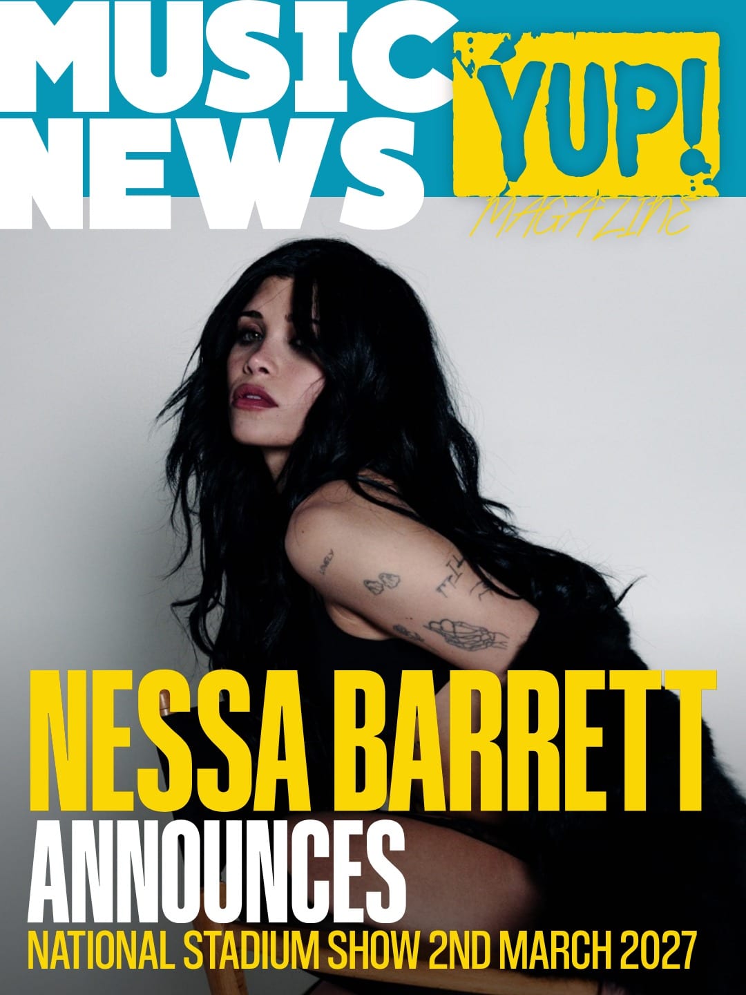 Nessa Barrett announces National Stadium show for 2nd March 2027 — photo 1