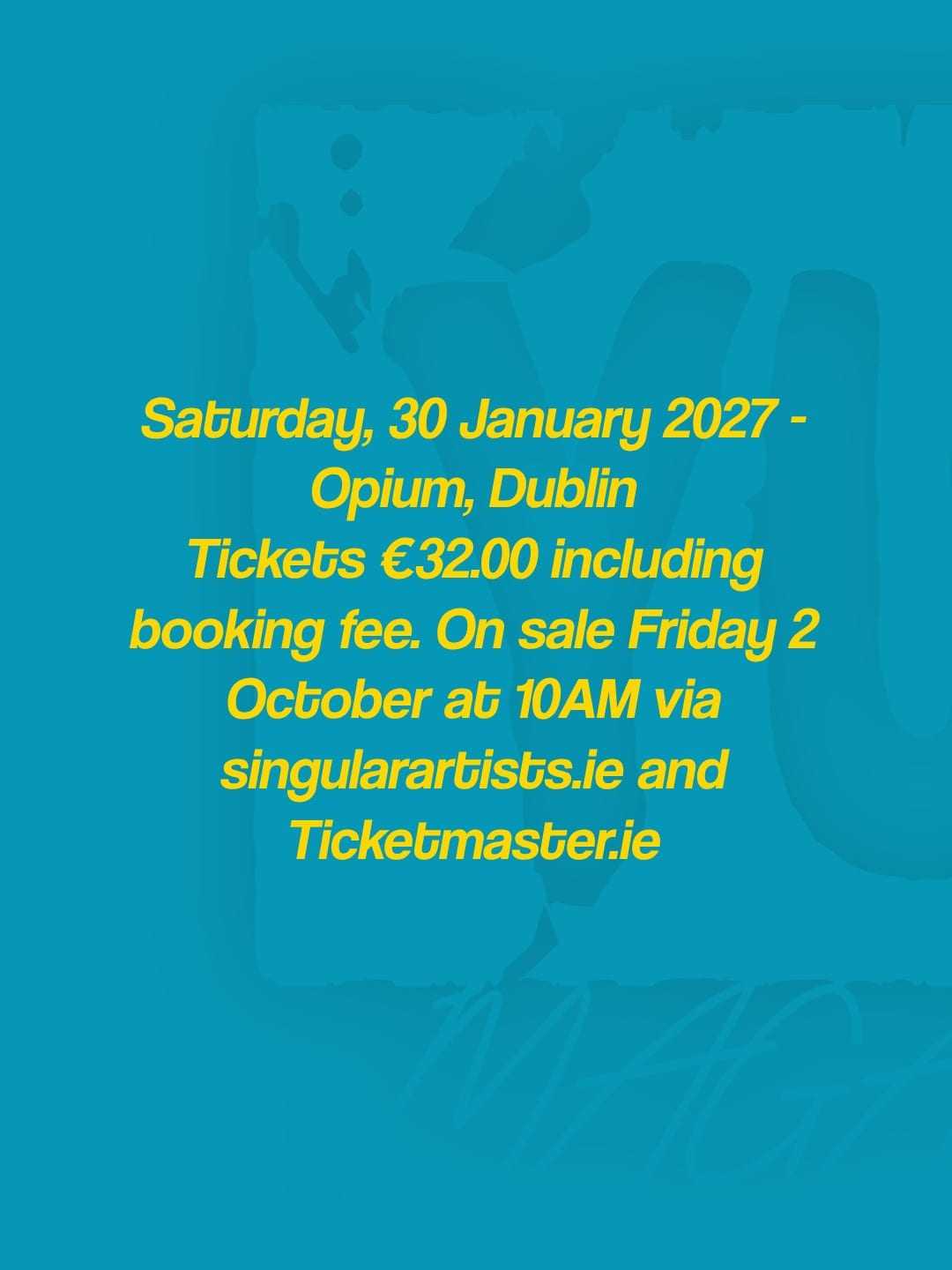 Nubiyan Twist announce Opium Dublin show for 30th January 2027 — photo 4