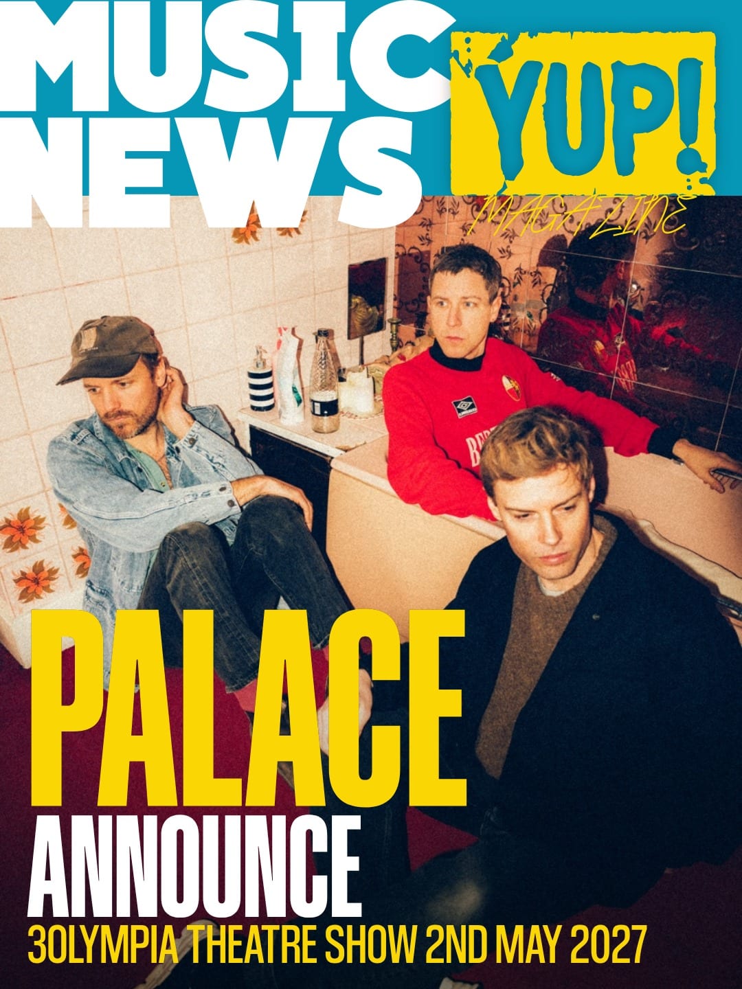Palace announce 3Olympia Theatre show for 2nd May 2027 — photo 1