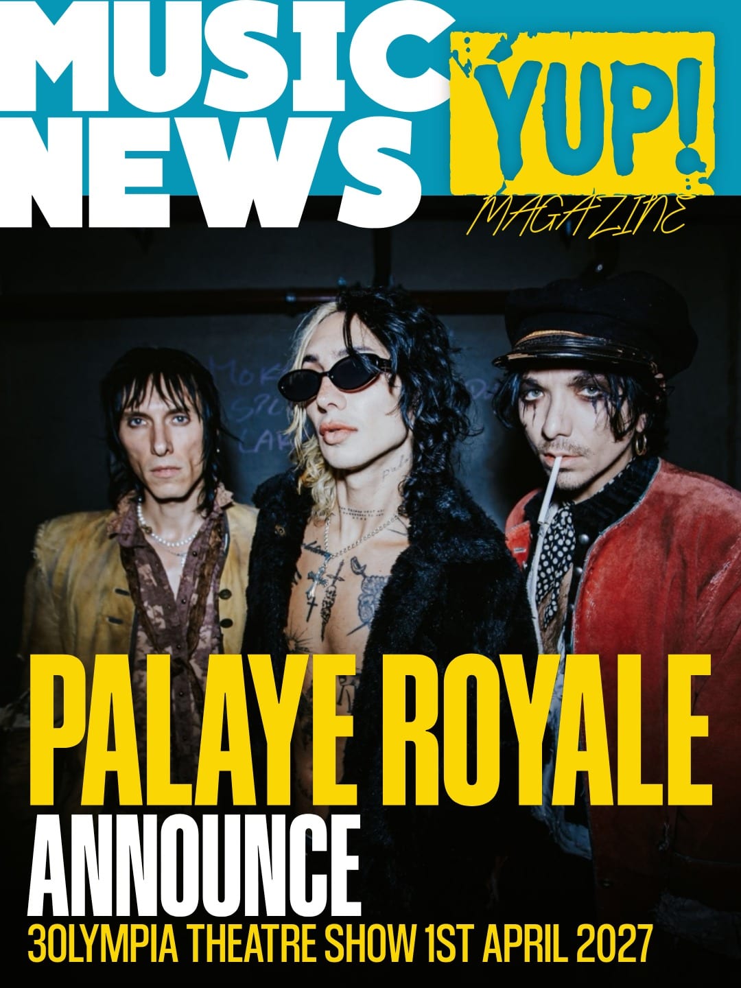Palaye Royale bring the Amsterdamage World Tour to 3Olympia Theatre — photo 1