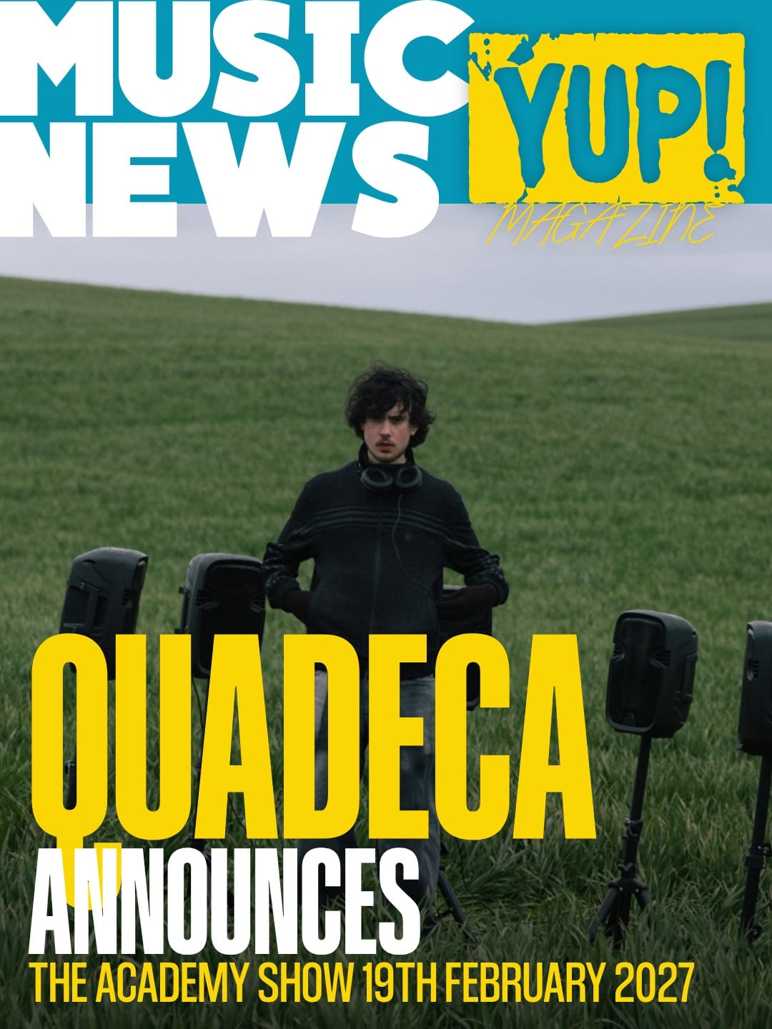Quadeca announces The Academy show for 19th February 2027 — photo 1