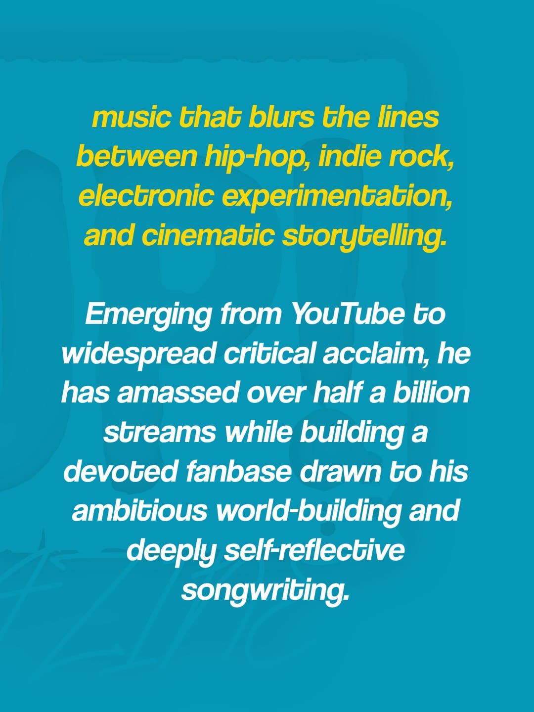 Quadeca announces The Academy show for 19th February 2027 — photo 3
