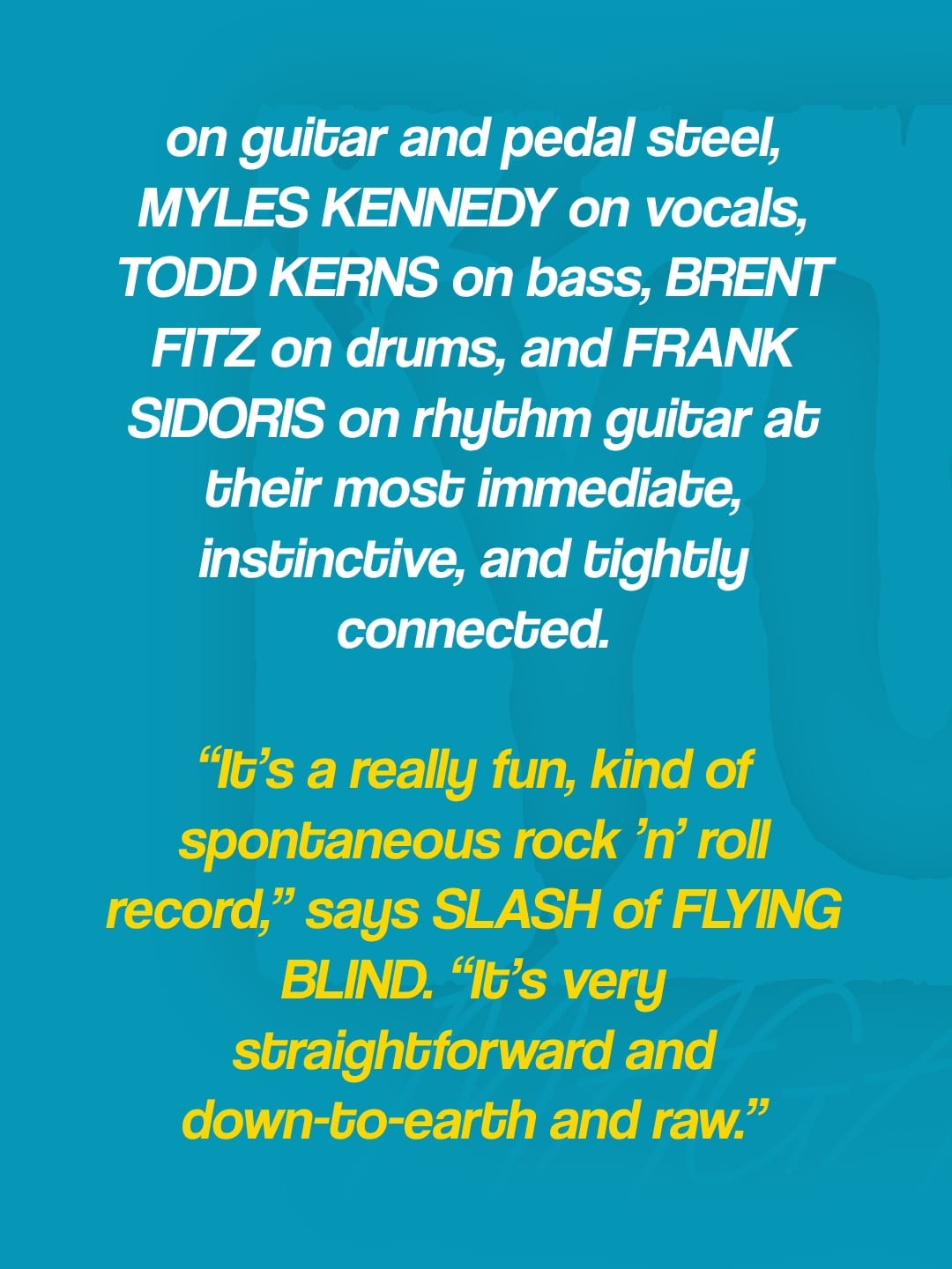 Slash ft. Myles Kennedy and the Conspirators announce Trinity College Dublin show — photo 4