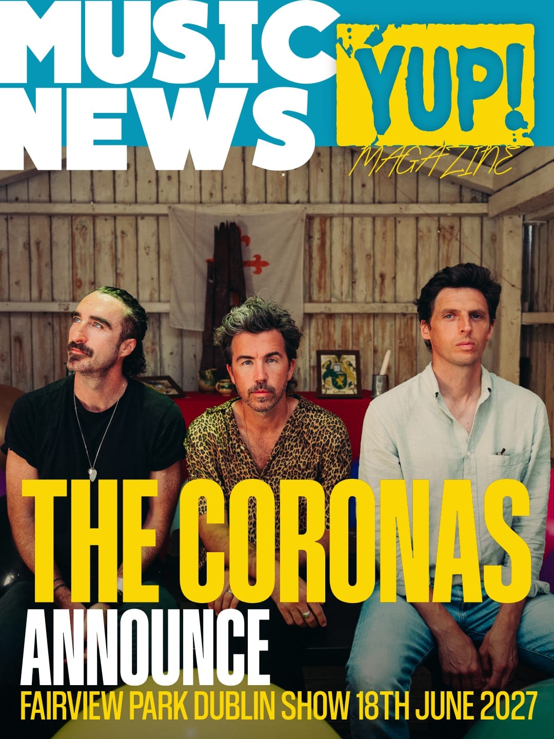 The Coronas announce 20th anniversary Fairview Park Dublin show for 18th June 2027 — photo 1