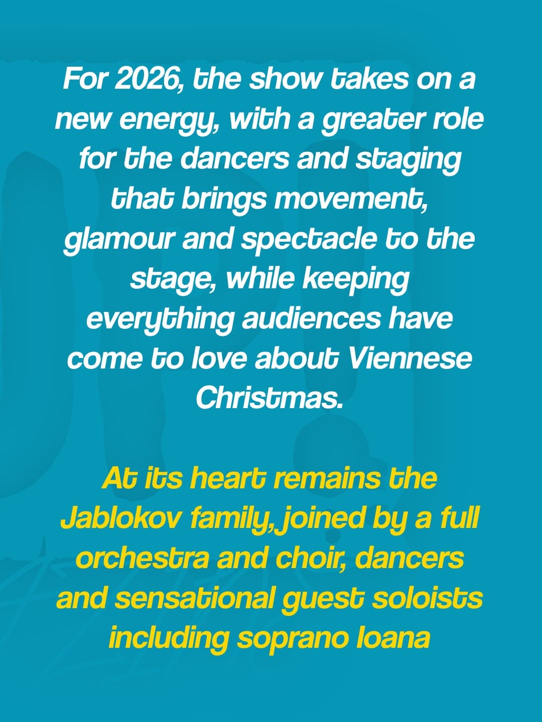 Vladimir’s Viennese Christmas adds extra Convention Centre show on 18th December — photo 3